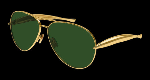 BOTTEGA VENETA 64 Sunglass Unisex Metal Accessories